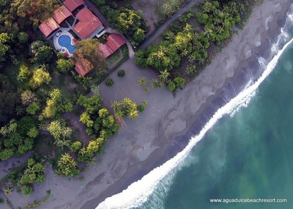 Agua Dulce On The Beach Puerto Jimenez Ngoại thất bức ảnh